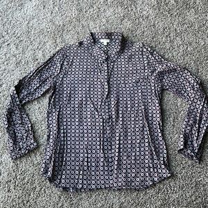 Joie woven button up blouse